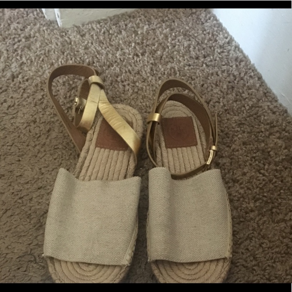 🚫SOLD🚫Tory Burch Espadrilles elastic