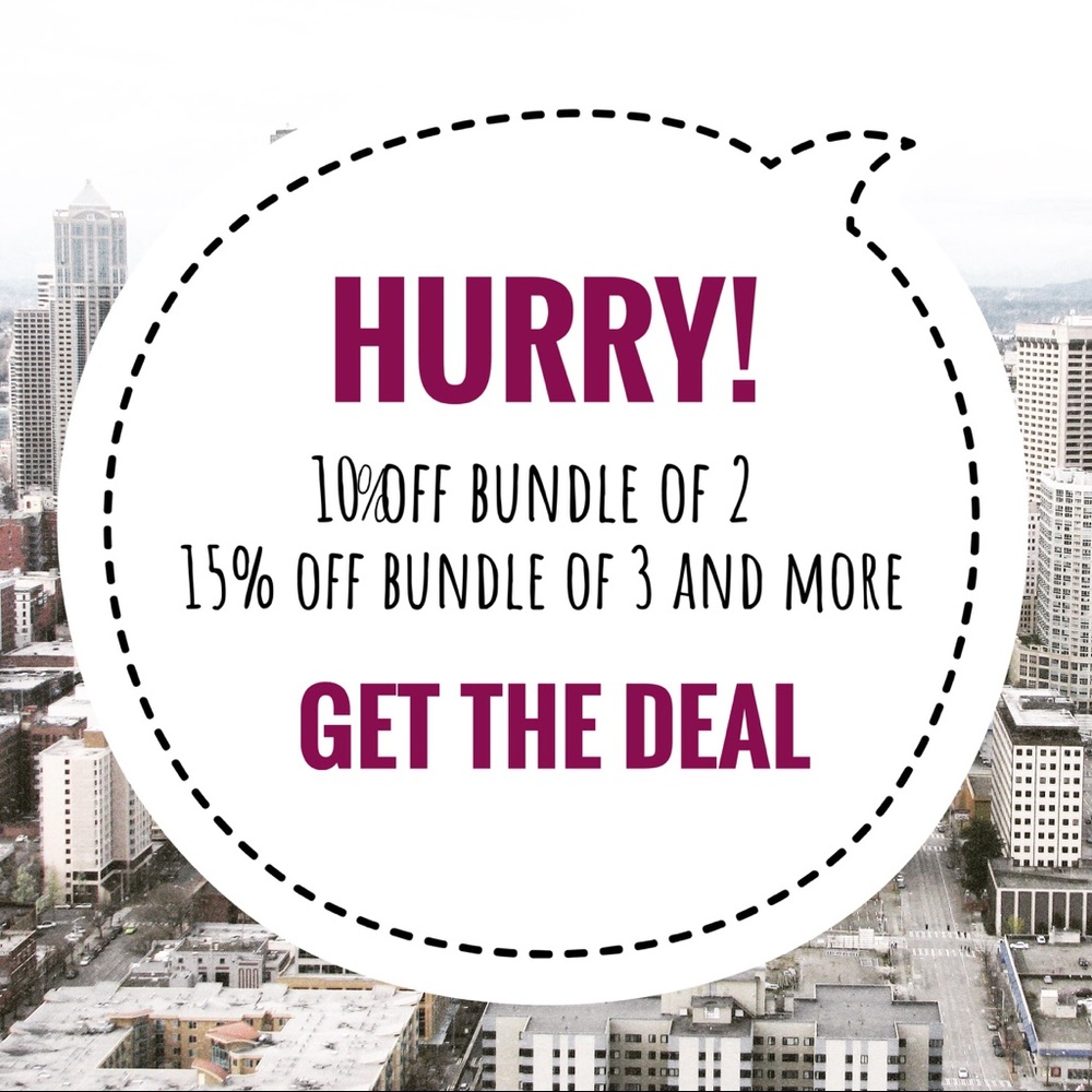 Hurry! Don't miss bundle sale!