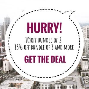 Hurry! Don't miss bundle sale!