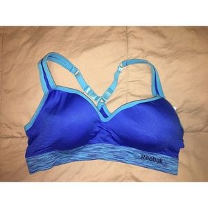 Reebok sports bra size Large