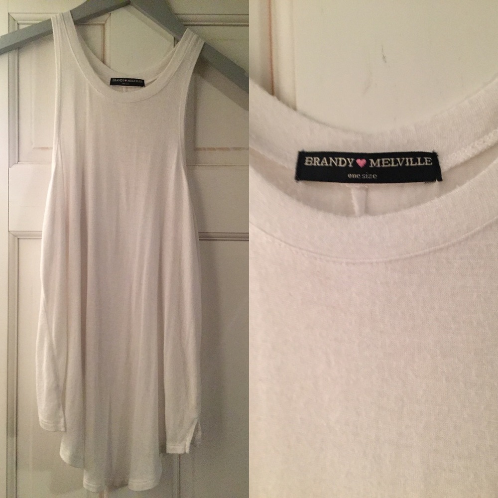 PAC sun white tank top