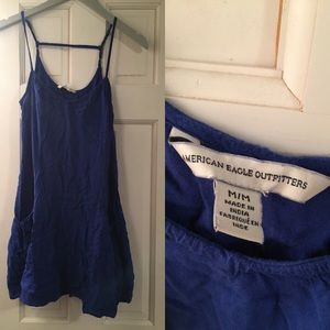 American eagle royal blue dress