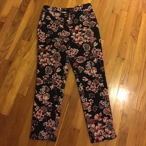 Ann Taylor Floral Pants