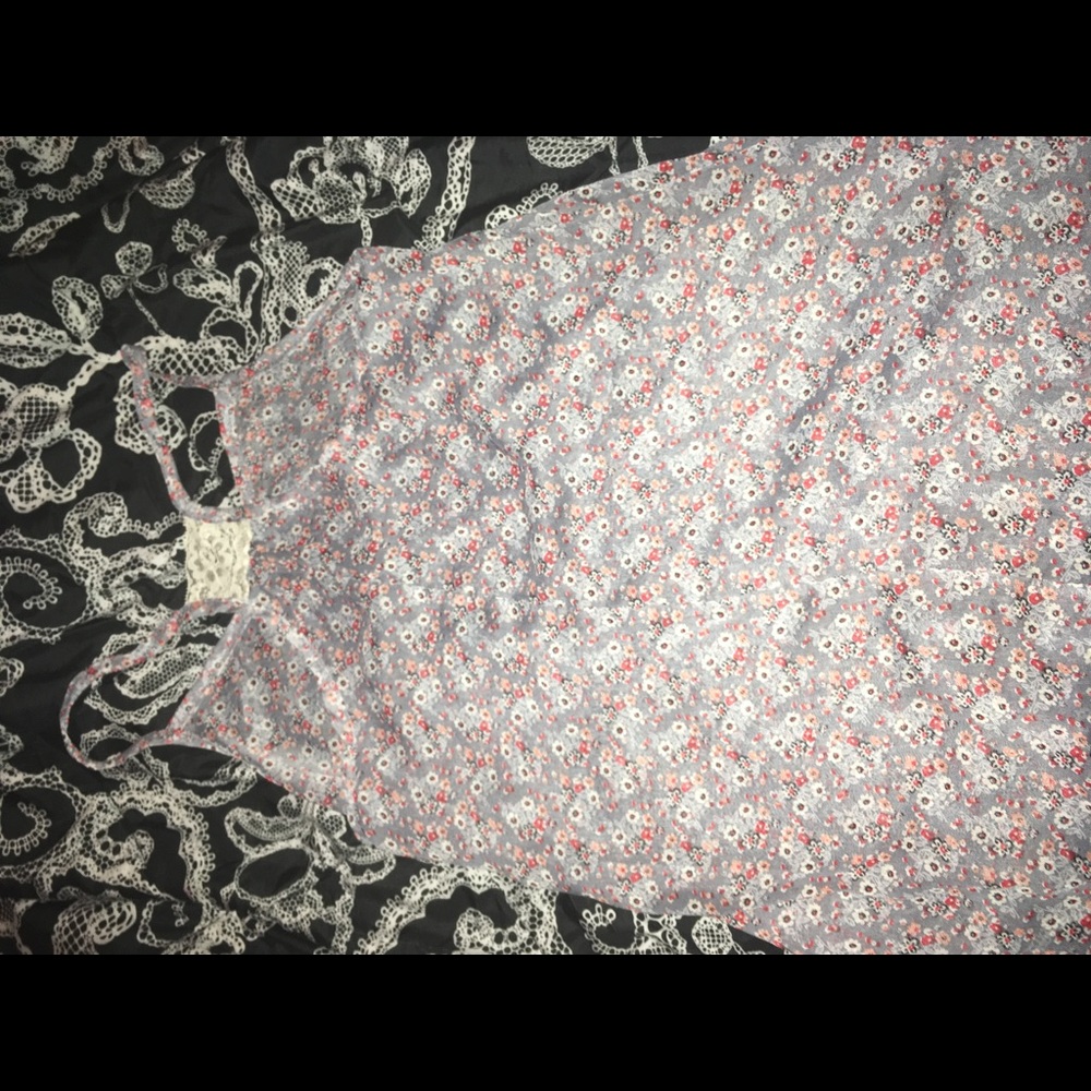 Flower tank top