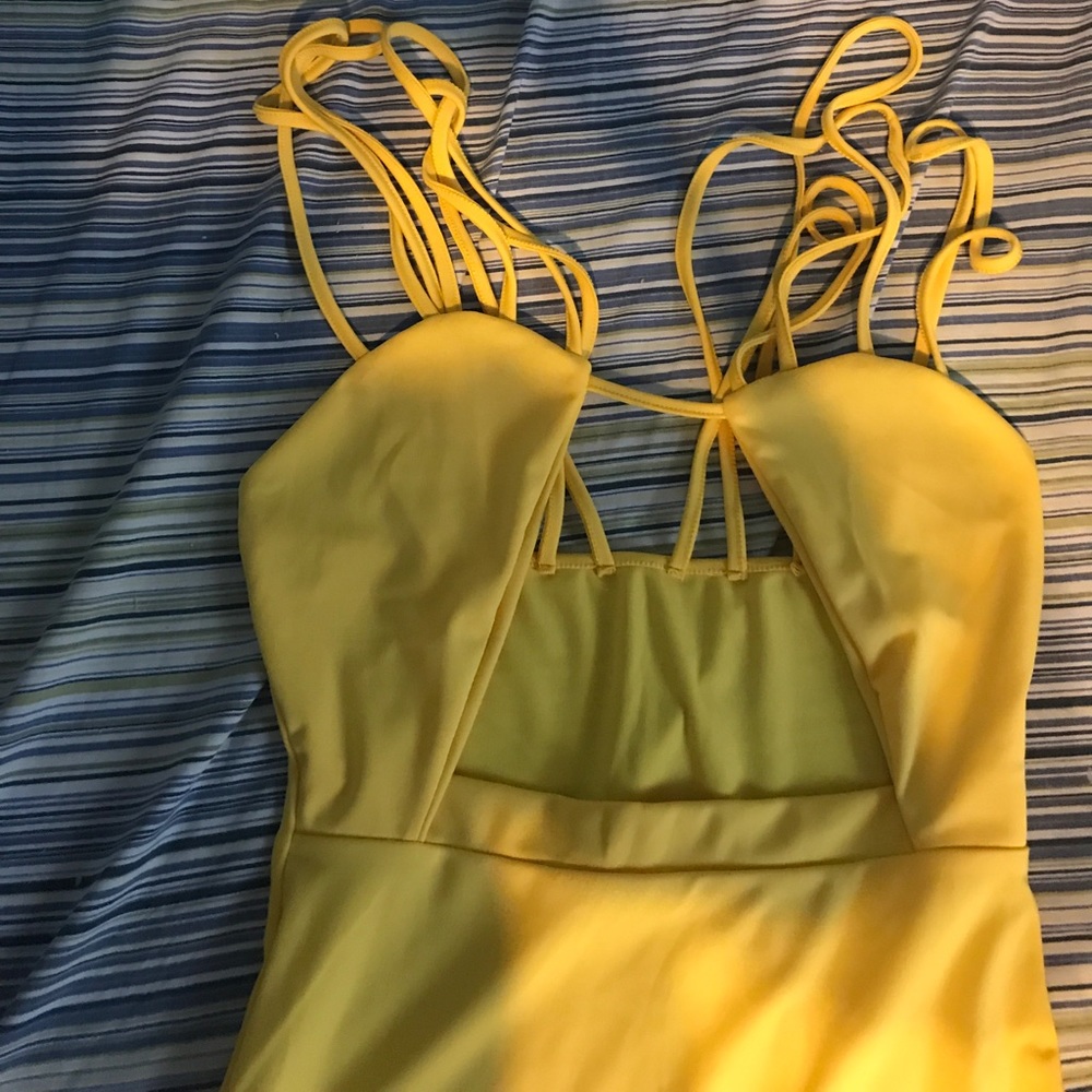 Yellow dress