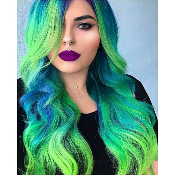Green Blue Beauty Full Lace 22-24 inches!!