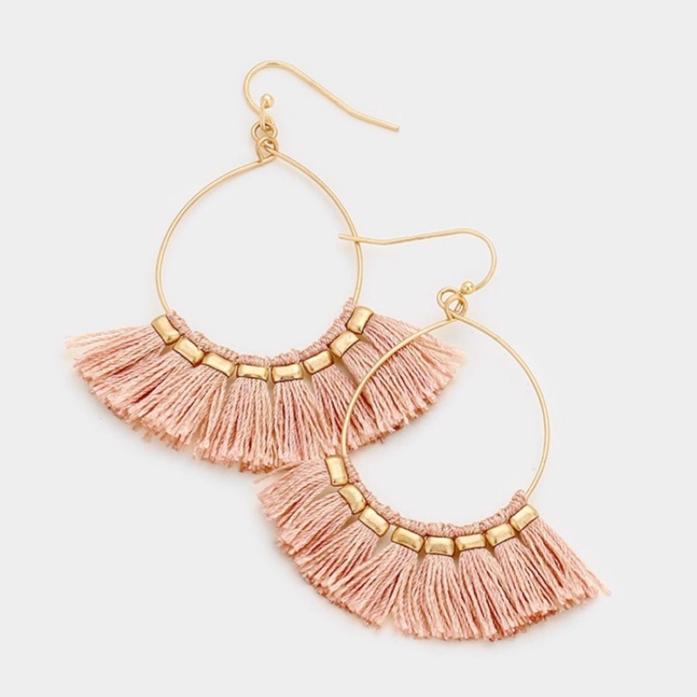 Tassel Statement Earrings