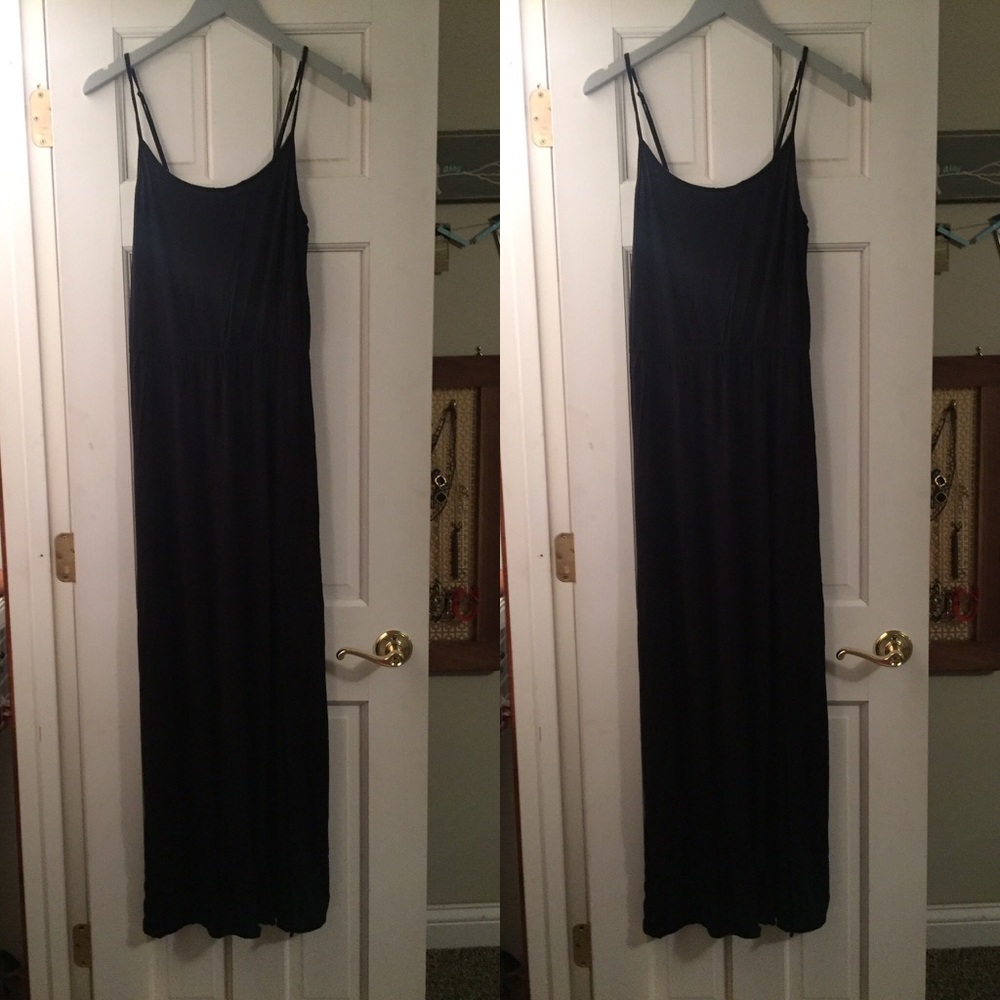 American Eagle black maxi dress