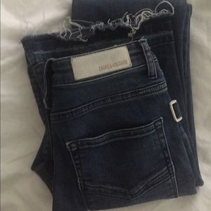 High waisted Zadig & Voltaire jeans