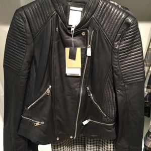 Zara faux leather jacket