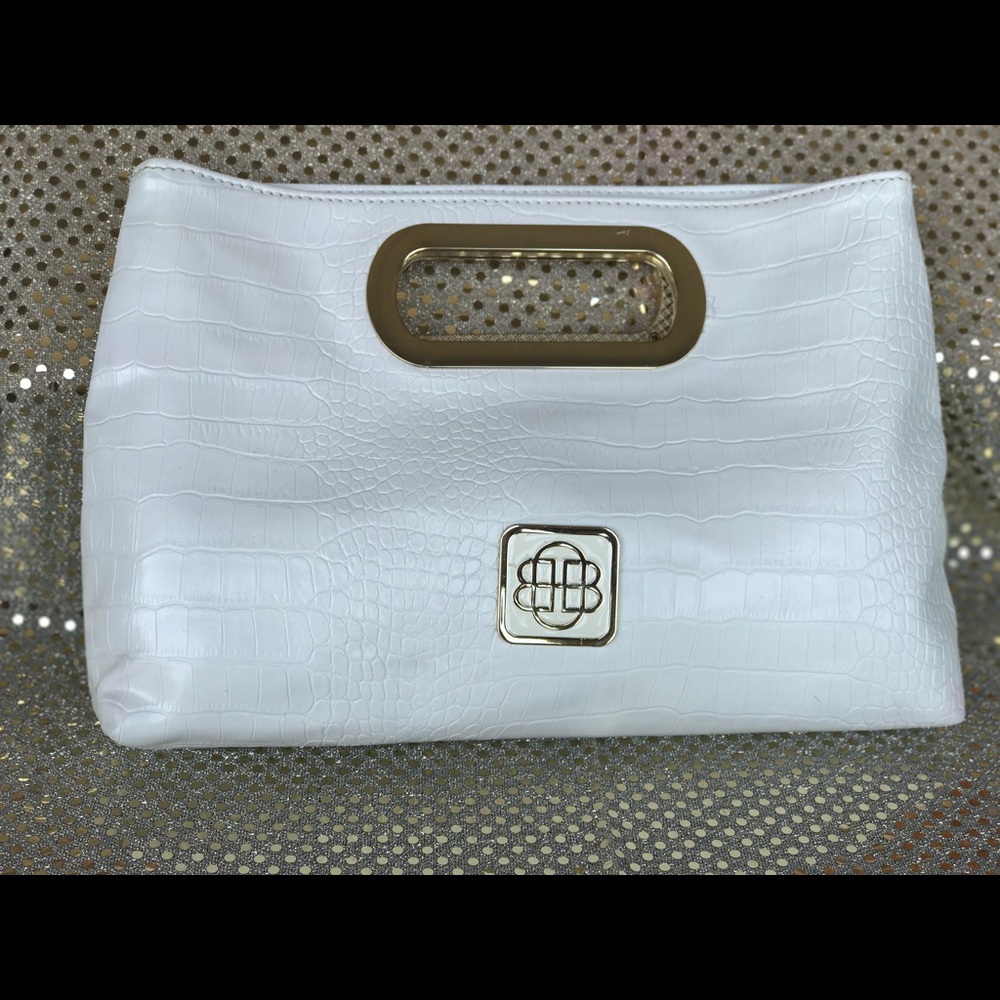 Dana Buchman Clutch Style Purse - White