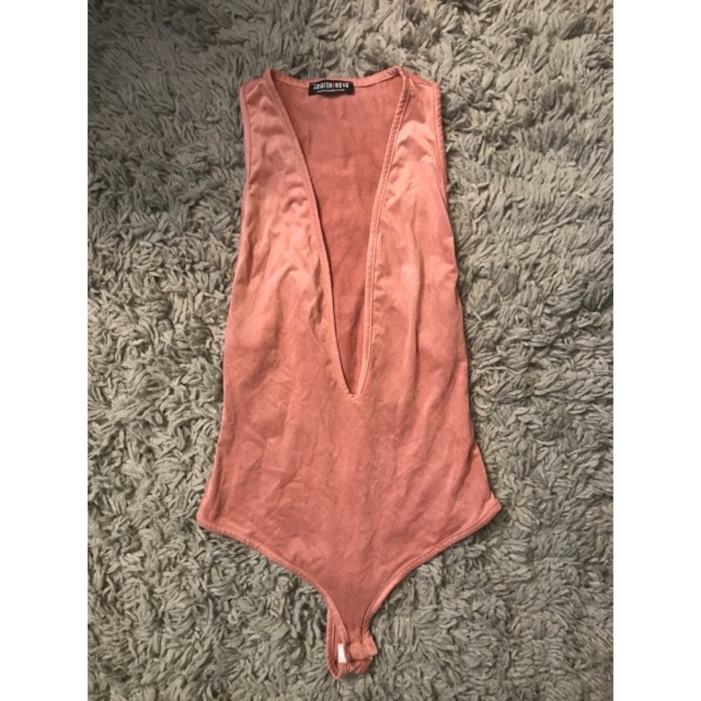 Suede Body suit