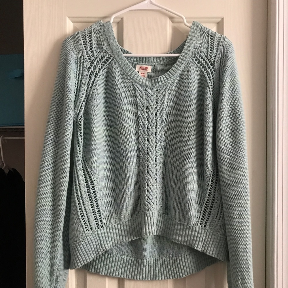 Blue sweater