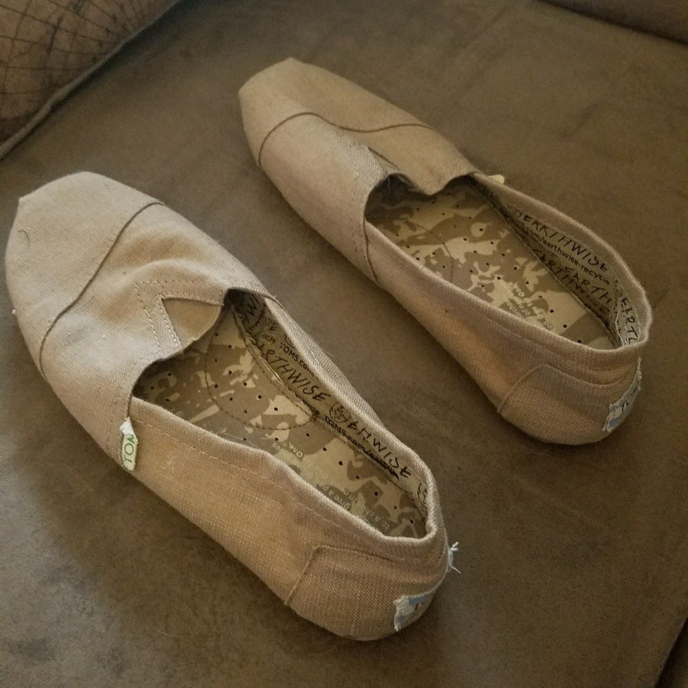 Toms mens 8.5 brown tan - Picture 1 of 3