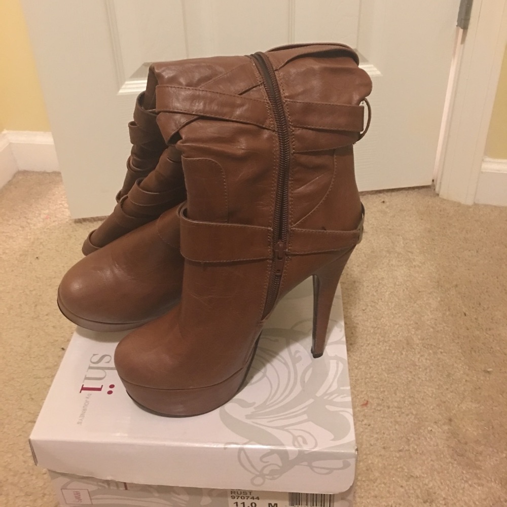 Sizzle rust high boots