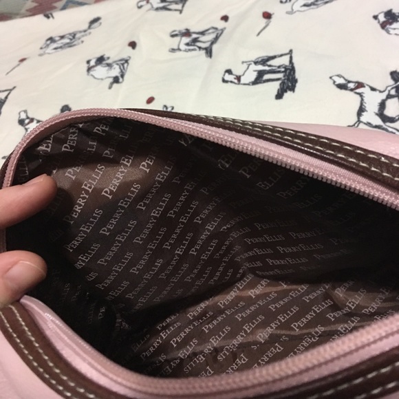 Perry Ellis Bag 💼 Pink and Brown - Picture 5 of 7