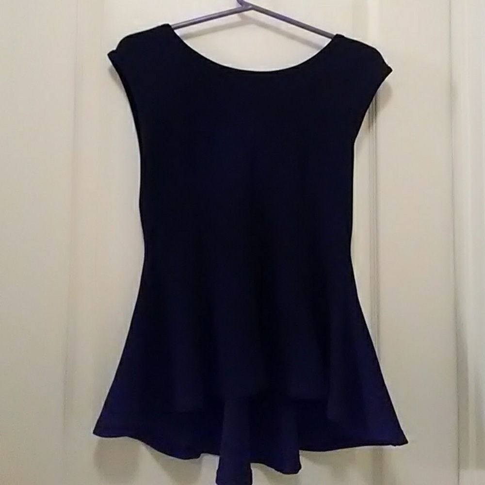 Papaya Black Flare Shirt