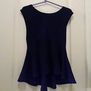 Papaya Black Flare Shirt