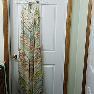 Dress of pastel colors