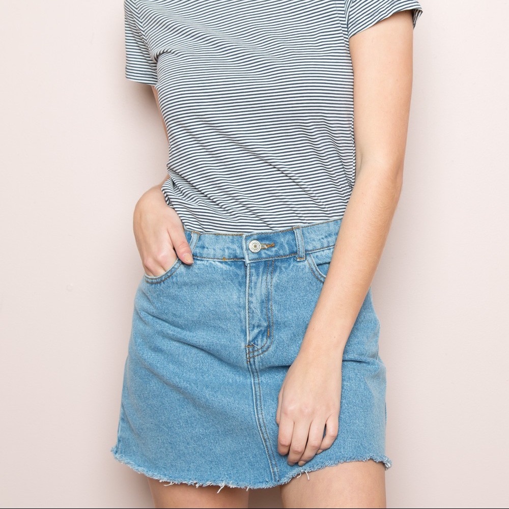 Brandy Melville Juliette Denim Skirt