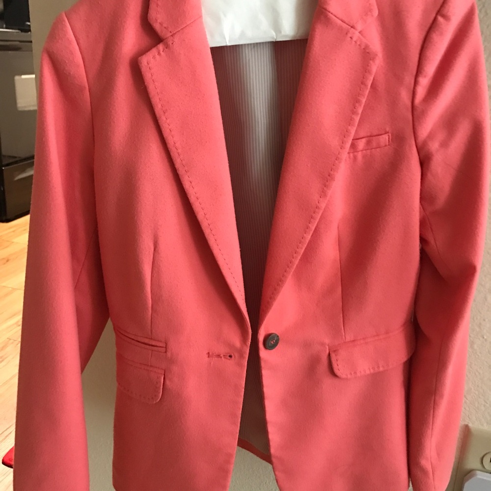 H&M Coral Blazer