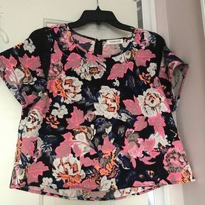 Flower crop top