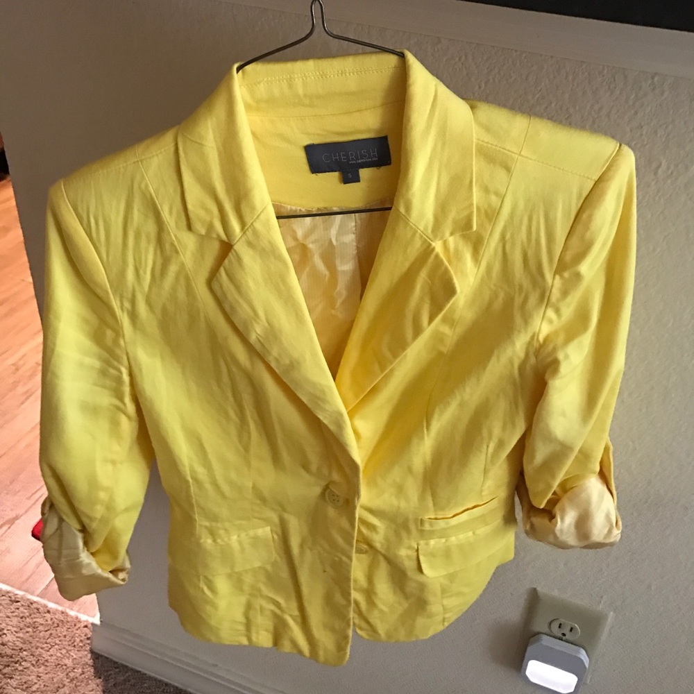 Yellow Blazer