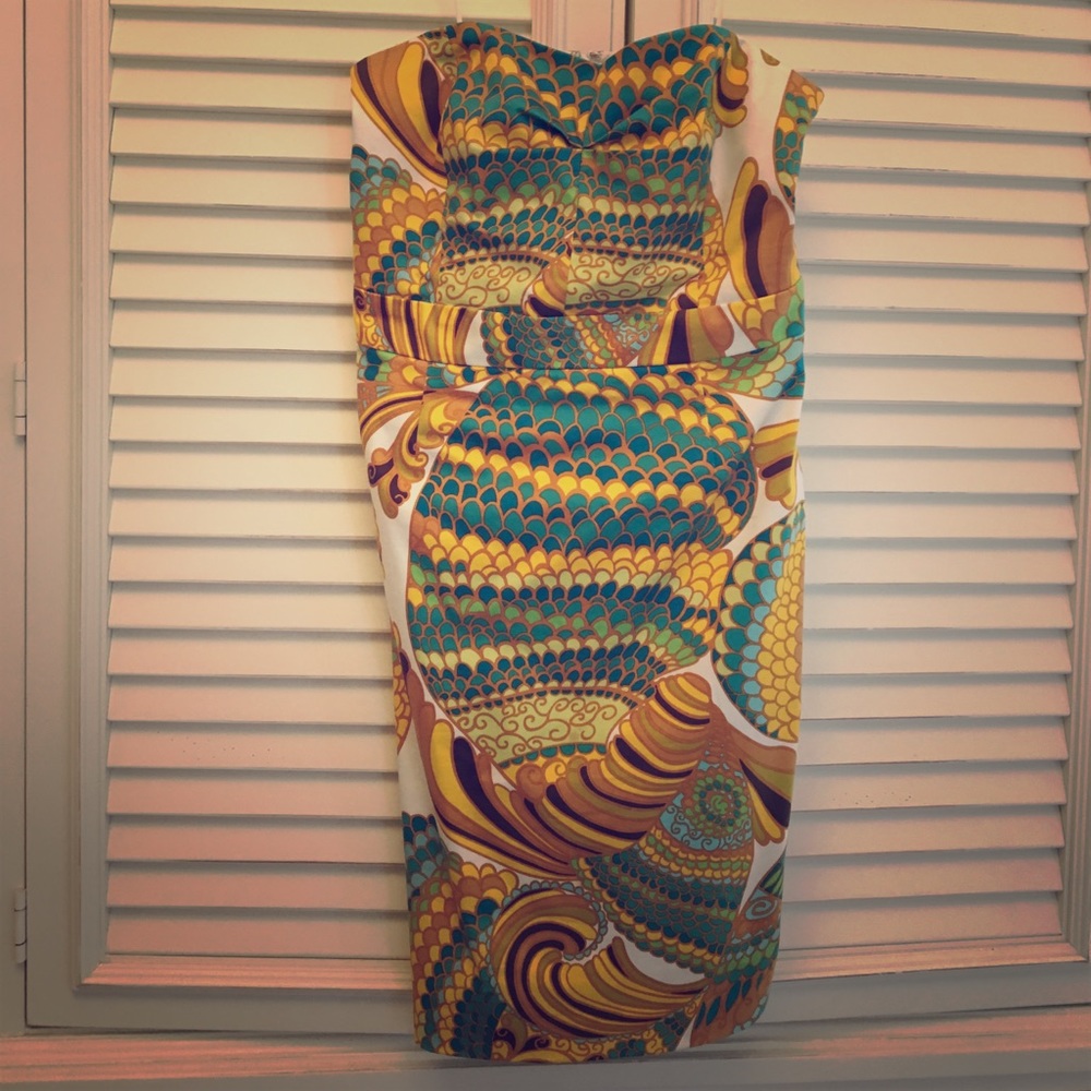 Banana Republic Trina Turk strapless dress