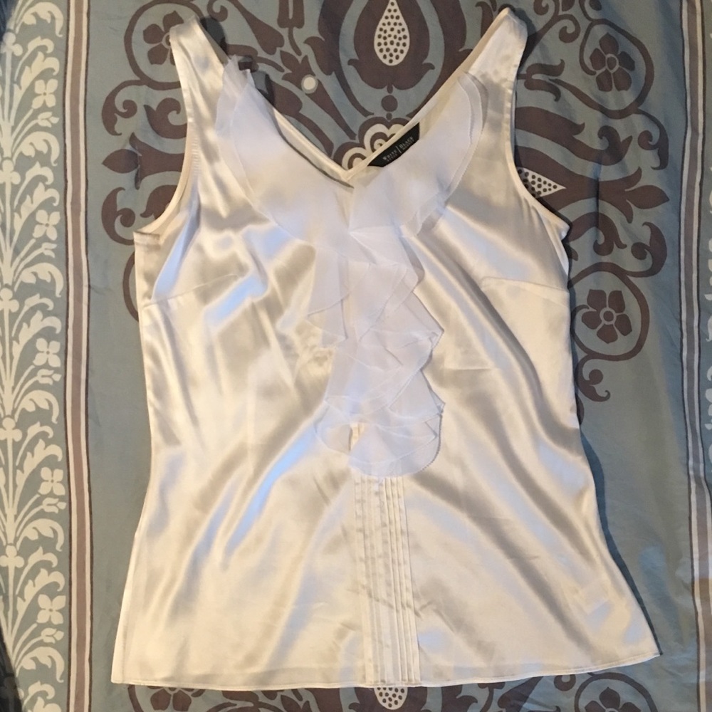 White House Black Market silk top