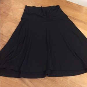Black Maternity Skirt