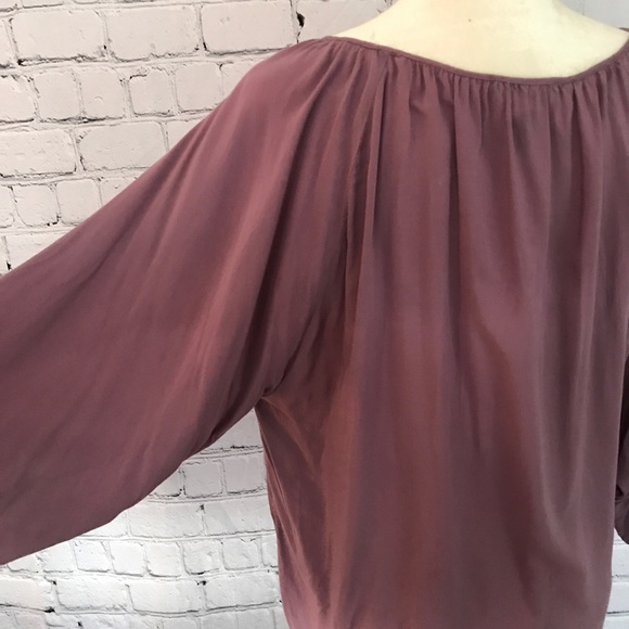 Spense women's Lilac 3/4 sleeve Blouse - Picture 5 of 6