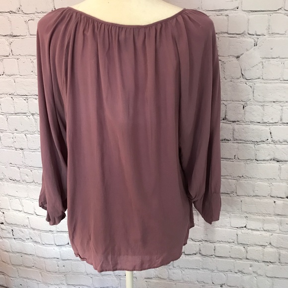 Spense women's Lilac 3/4 sleeve Blouse - Picture 6 of 6