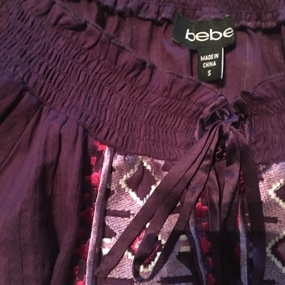 Fun bebe top!! - Picture 2 of 2