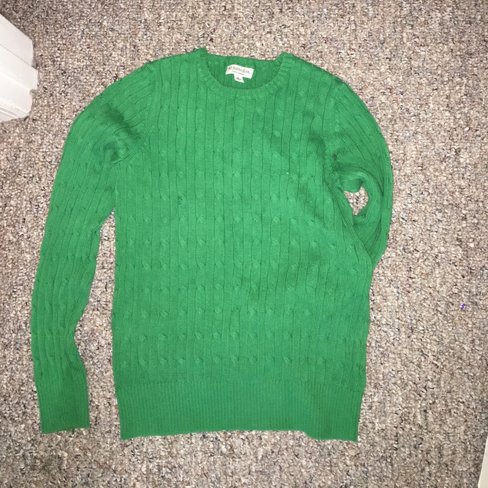 Green sweater