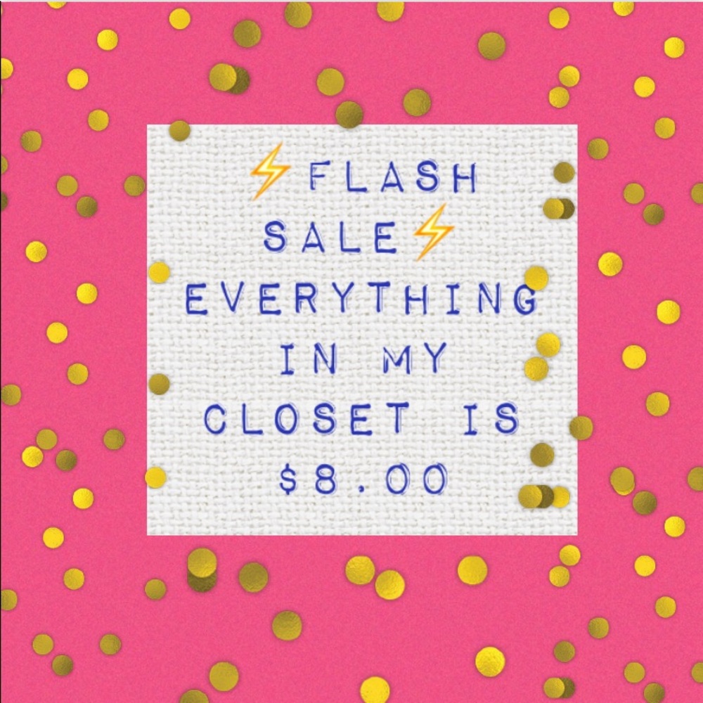 $8 flash sale Daily Sales update!💕