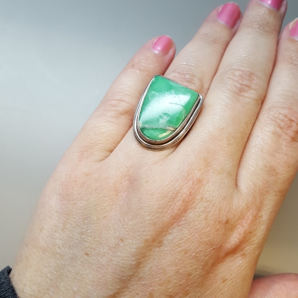 Vintage turquoise sterling silver