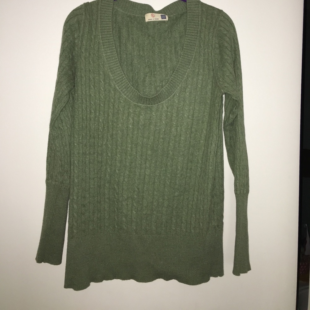 Olive Green Sweater