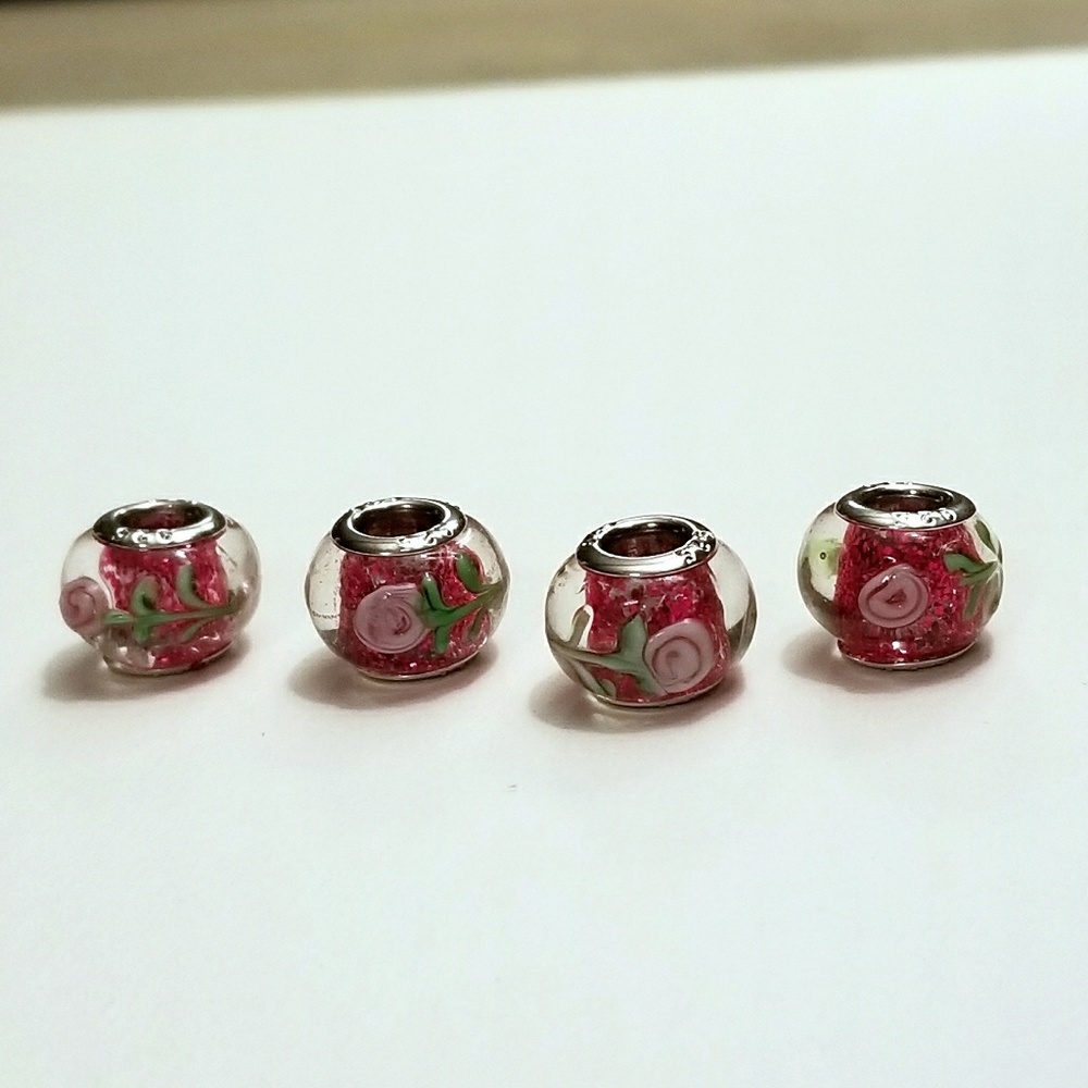 4 Pandora Compatible Charms