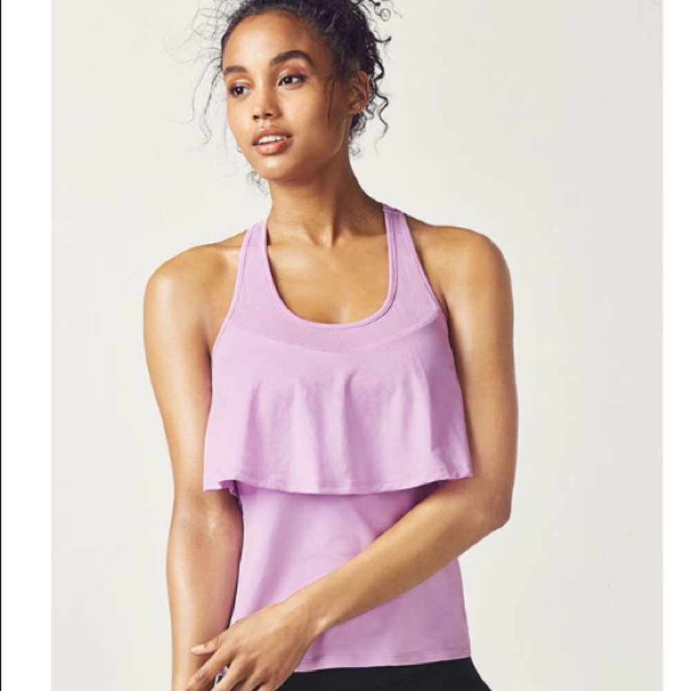Fabletics Ashlynn Tank in Lilac Size Small