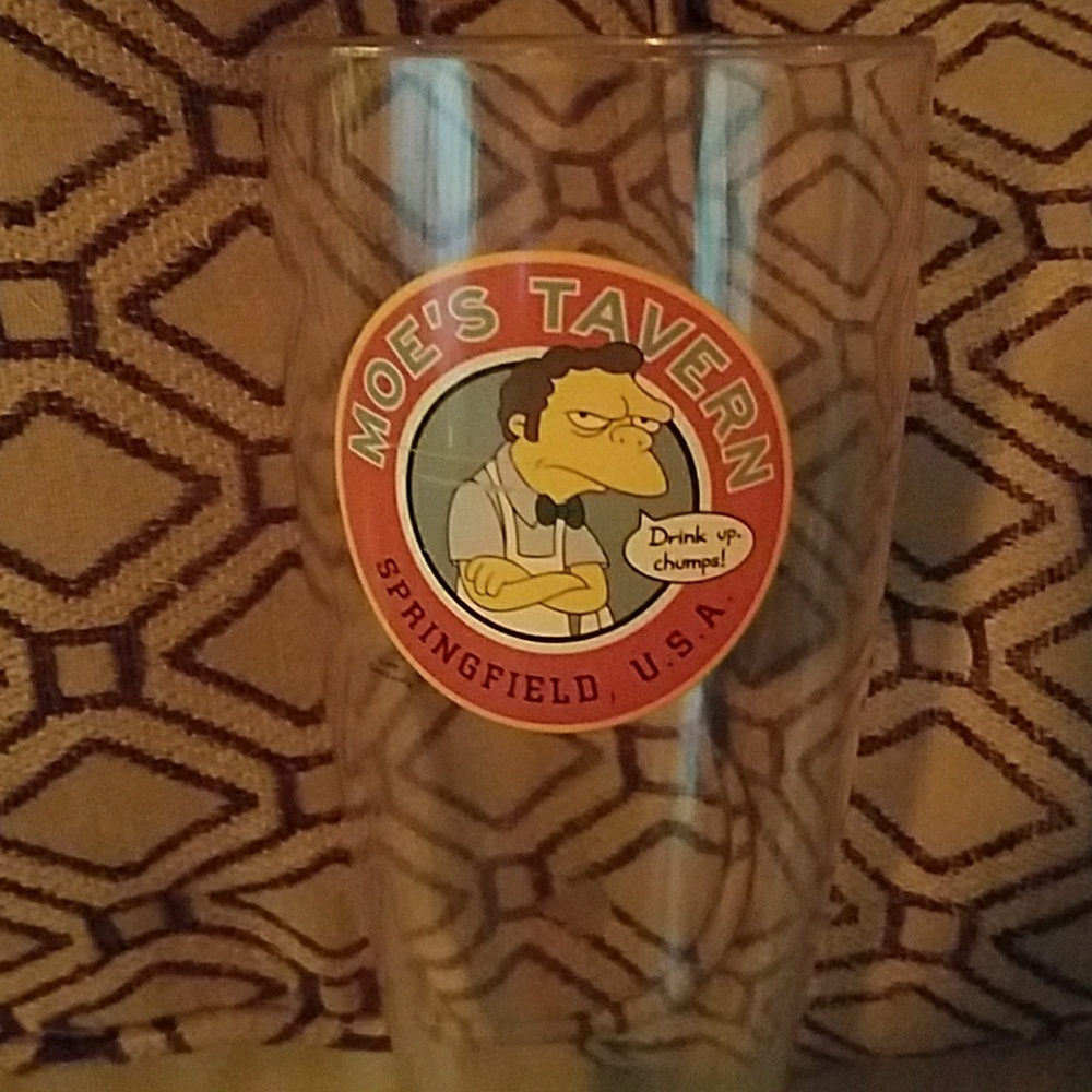 NWOTSIMPSONS COLLECTIBLE SOUVENIR PILSNER BEER CUP