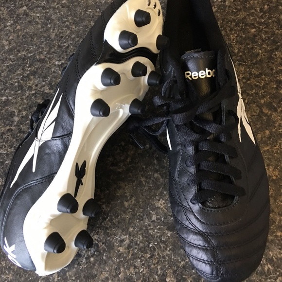 Men's REEBOK Black NFL Players Football Cleats - Picture 3 of 6