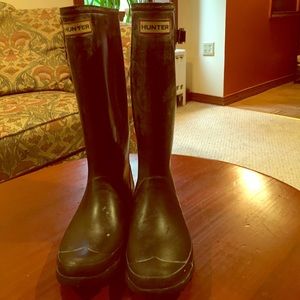 Hunter Navy Rain Boots Size 42UK/10US