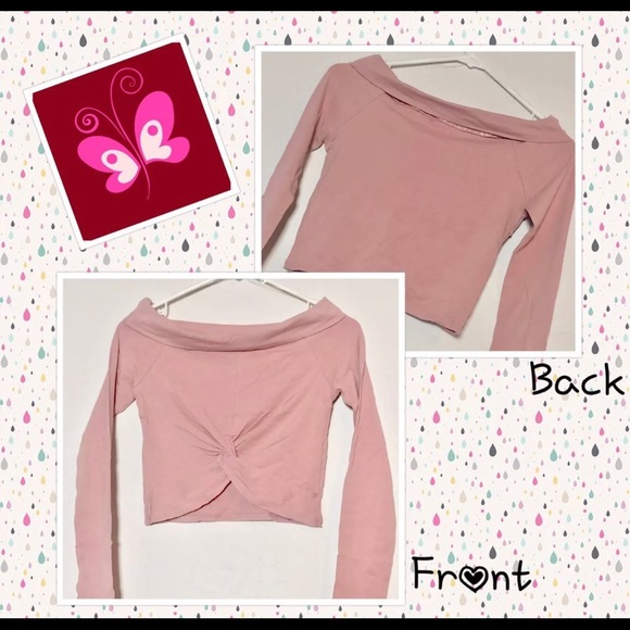 🌸Off Shoulder Knot Top - Picture 2 of 2