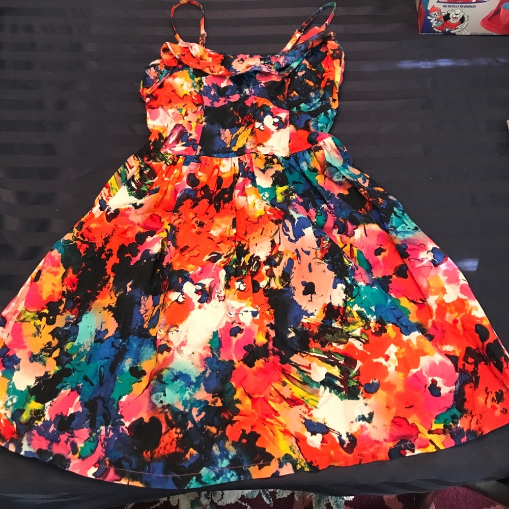 ✨Short multicolored dress☺️