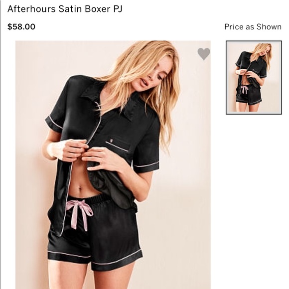PINK Victoria's Secret Other - Victoria's Secret sz Small SET Sleep Shirt & Short