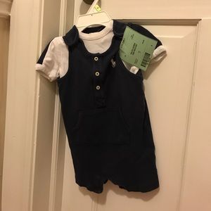 Ralph Lauren boys two piece set sz. 9mo.
