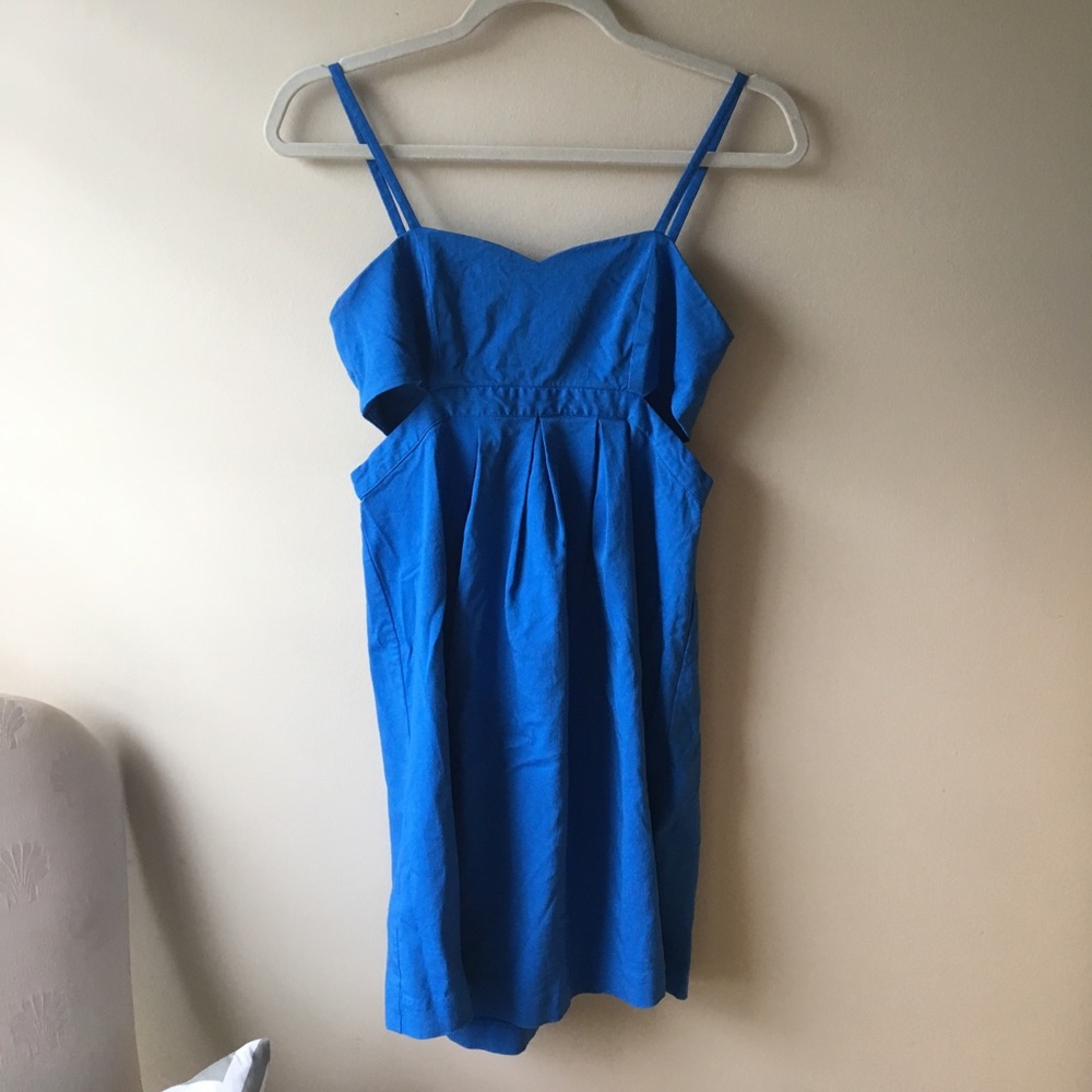 Blue sundress