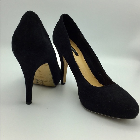 Stunning blacking velvet heels, size 8! - Picture 3 of 5