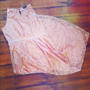 GORGEOUS Floor Length Lace Dress Size XL