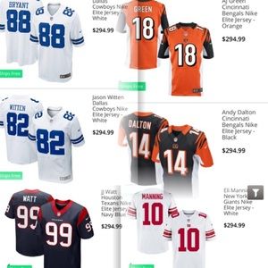 Nike Elite Authentic NFL Jerseys